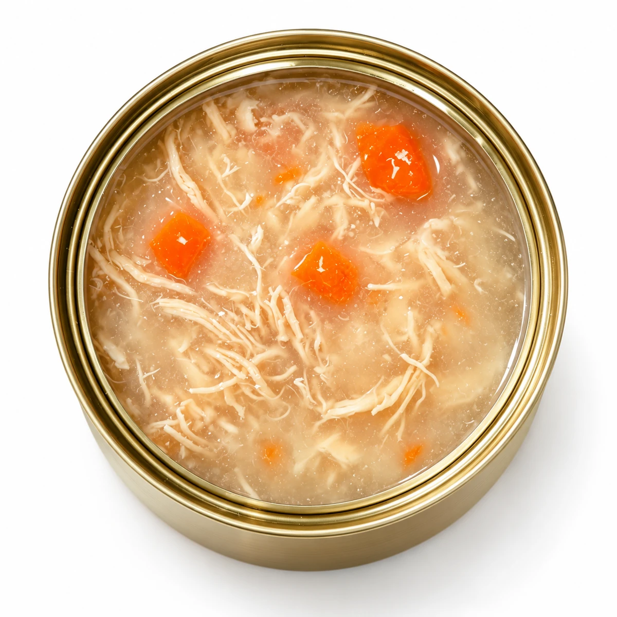 Chicken and carrot wet cat food